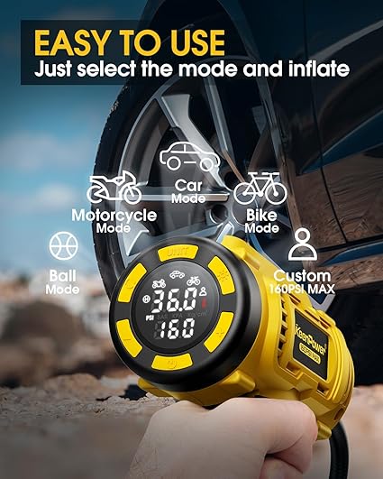 Cordless Tire Inflator